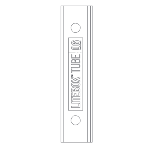 LiteTile LiteBox Tube, 96 in. Length