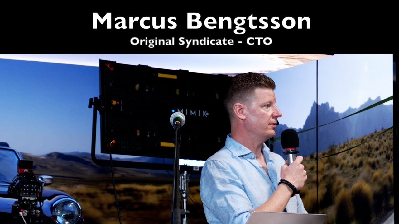 KINO FLO presents Marcus Bengtsson of ORIGINAL SYNDICATE | Color Workflow for Virtual Production